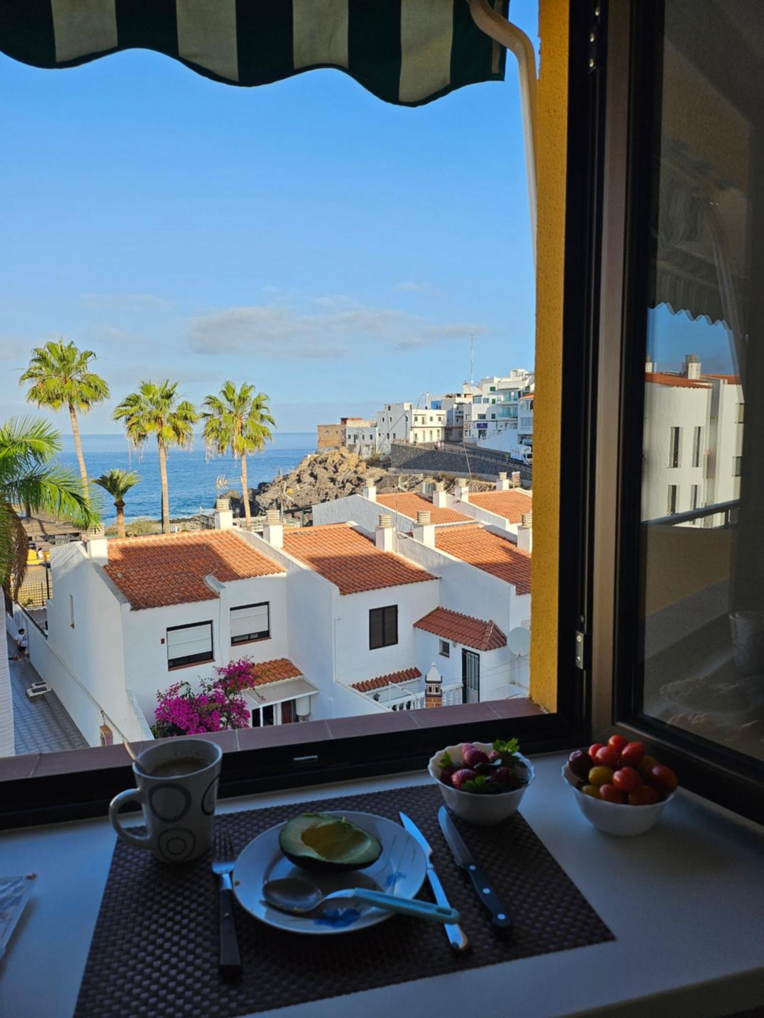 Family Apartment With 3 Bedrooms And Balcony Near Los Gigantes And Ocean Puerto de Santiago  Exteriör bild